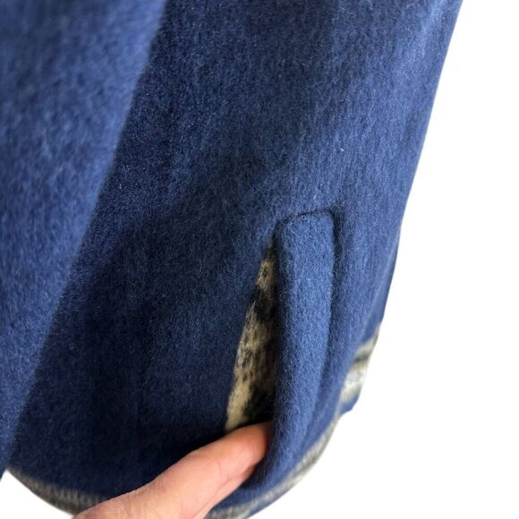 Kuri Artesanias Alpaca Wool Hoodie Sweater Llama Womens Sz M Zip Up Ecuador - Picture 6 of 12